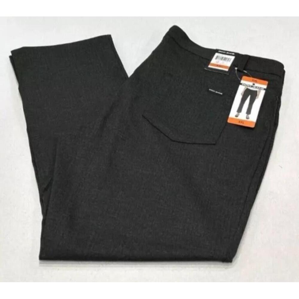 DKNY Jeans Women's Straight Leg Pants, Gray, Size XXL AM9